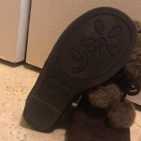 Wonderkids girls boots. Brown, size 10 youth/5yrs. - Picture 3 of 4